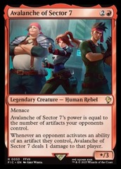 Avalanche of Sector 7 Commander Deck